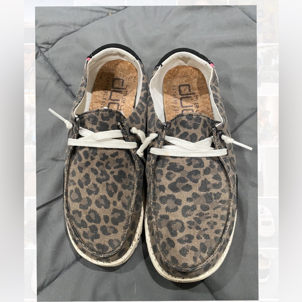 Cute Comfy Leopard Hey Dudes